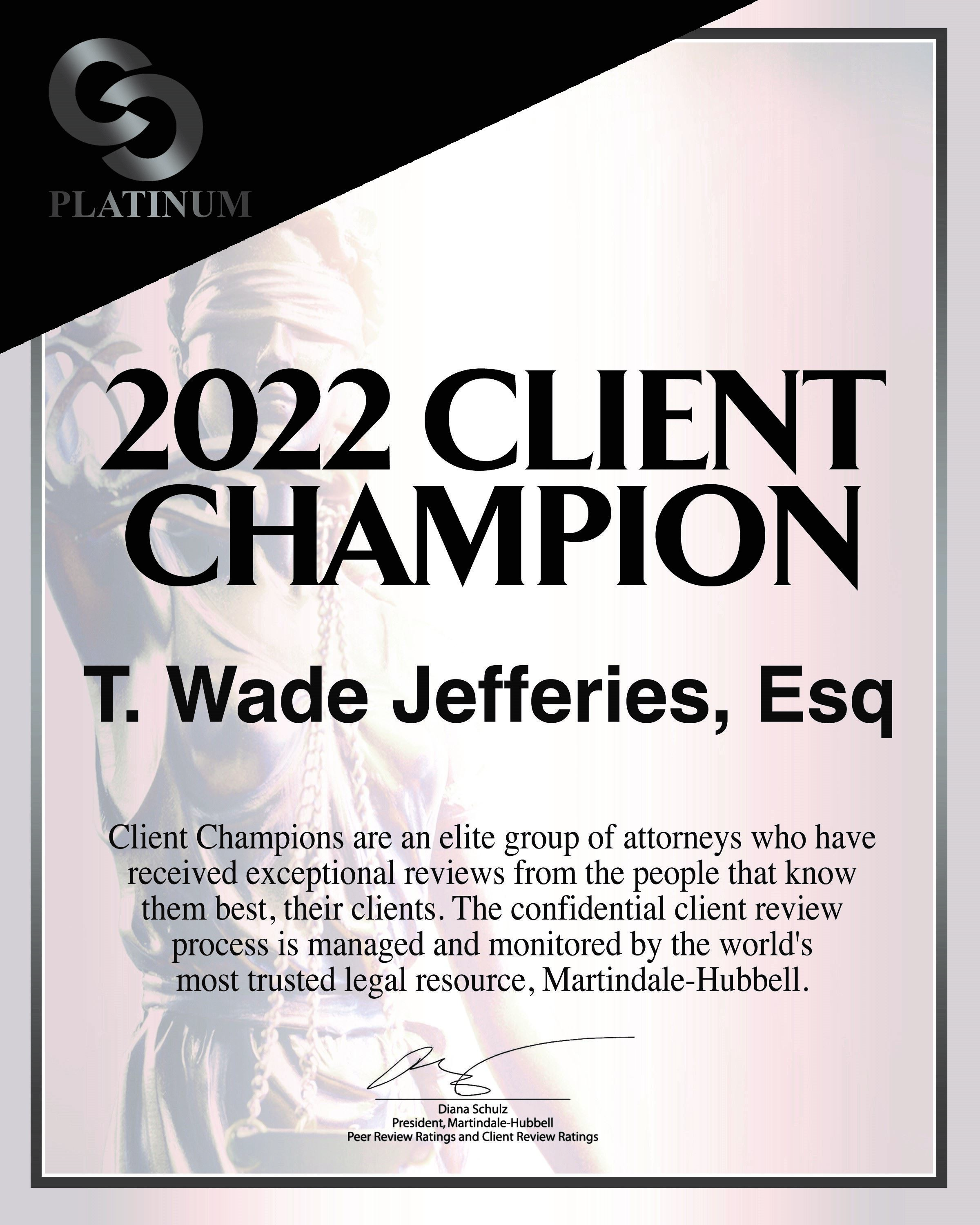 Client Champion 2022